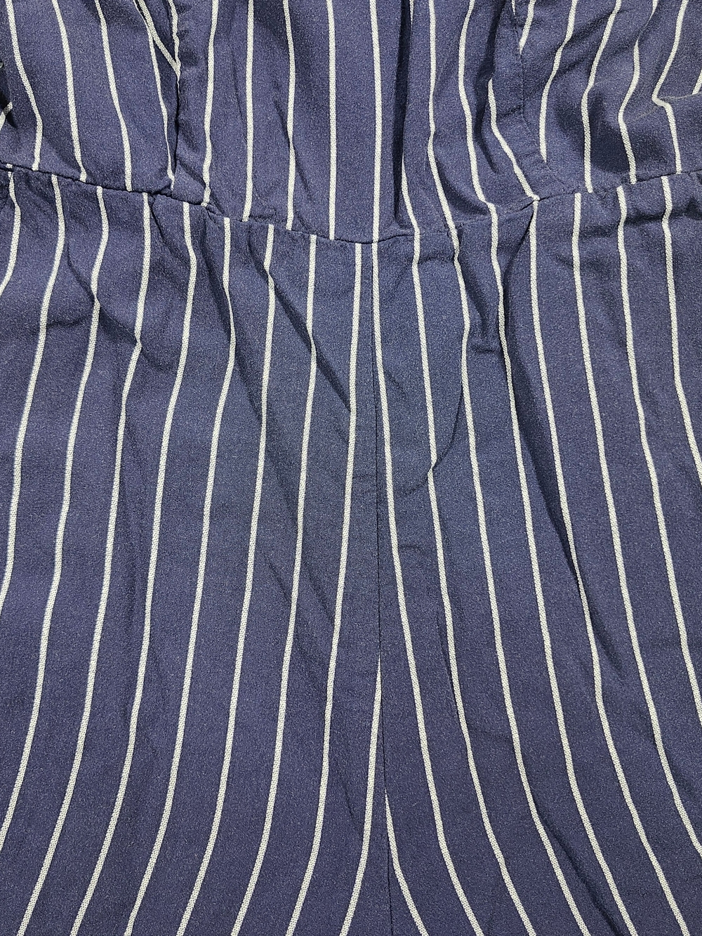 Old Navy striped Navy And White Jumpsuit With Pockets Size S - Picture 6 of 11
